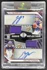 2024 Illusions JJ McCarthy Dallas Turner Rookie Reflections Patch Auto Red #/199