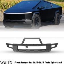 Front Bumper For 2024-2026 Tesla Cybertruck Off-road Bumper Wbull Bar Front Bumper For 2024-2026 Tesla Cybertruck Off-road Bumper Wbull Bar