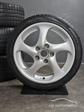 PORSCHE Turbo Look 2 Felgen 18 Zoll 996 Carrera C2 8 & 10J ET 47 OEM, 911