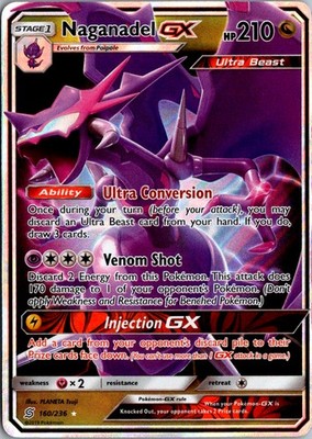 naganadel pokemon card Hitmonlee - 22/62 - Rare Unlimited Fossil - Pokemon Card main image 1