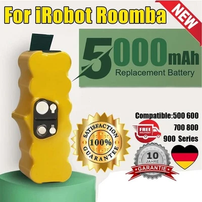 5000mAh Akku für iRobot Roomba 500 600 700 800 595 620 650 790 780 890 Ni-MH NEU