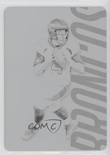 2018 Panini Absolute Printing Plate Black 1/1 Case Keenum #29 5c9
