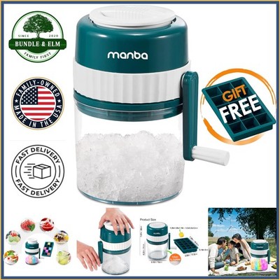 Compact Ice Shaver and Crusher with Easy Clean Design for Parties and Events