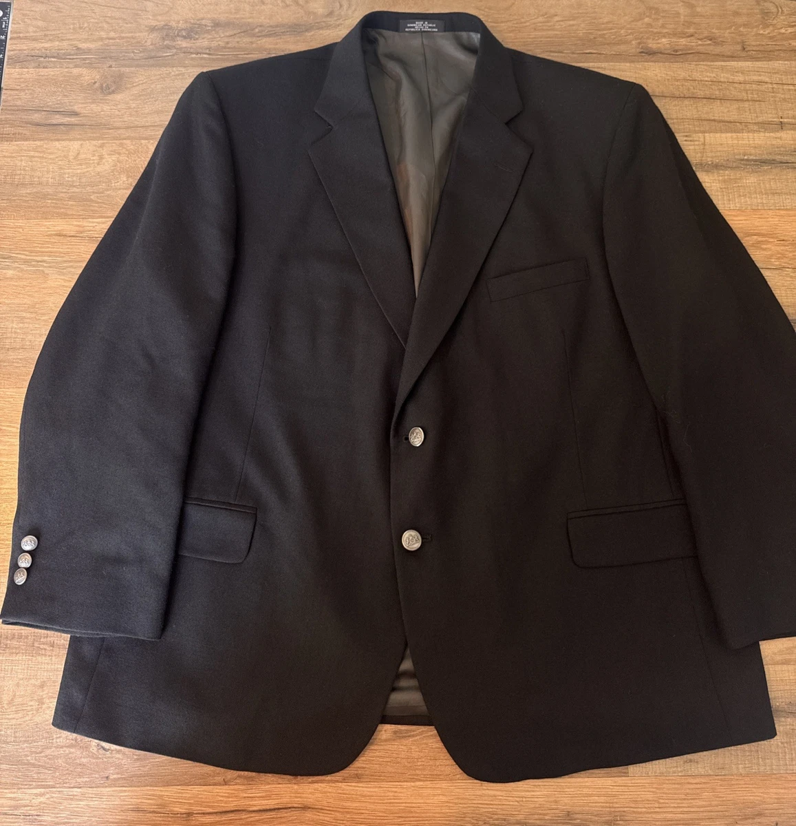 Stafford Black Suits & Blazers for Men for sale | eBay