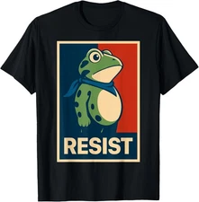 Portland Frog Protest Resist - Portland Frog Activist T-Shirt