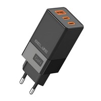 ŁAdowarka Sieciowa Beline 65W Gan 2Xusb-C PD 3.0 + 1Xusb-A QC 3.0 Bez Kabla - Cz