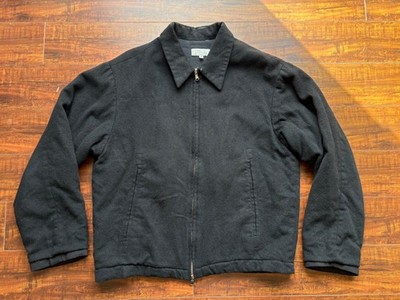 Vintage 1990s Barney s New York Cashmere Cropped Blouson Work Jacket Size Medium