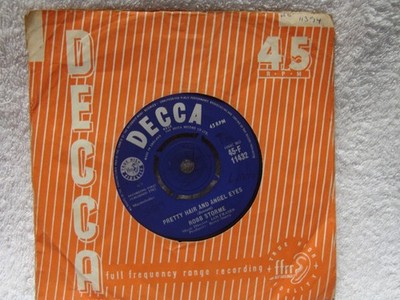 ROBB STORME   PRETTY HAIR AND ANGEL EYES / A MILES OF BROKEN HEARTS  VINYL 7'' De