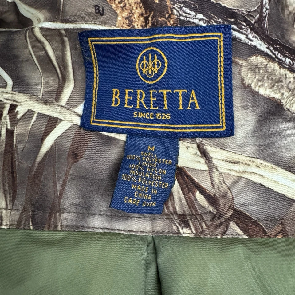 Beretta AVES ACUÁTICAS HOMBRE M CHAQUETA BOSQUE CAMUFLAJE CAZA AISLANTE Ventaja 4 HD Foto 3 de 4