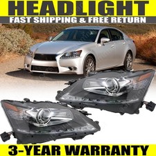 Hid Wo Afs Led Drl Projector Headlight L R For 2013-2015 Lexus Gs350 Gs450h Hid Wo Afs Led Drl Projector Headlight L R For 2013-2015 Lexus Gs350 Gs450h