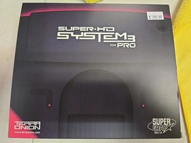 Terraonion Super HD System3  NEC PC Engine Turbografx Core Grafx. With console.