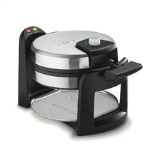 Cuisinart Round Flip Belgian Waffle Maker, Stainless Steel, Nonstick