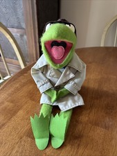 VTG Fisher Price Kermit the Frog Dress Up Muppet Doll 857 Jim Henson 17 Long