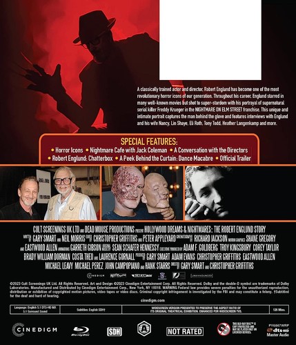 Hollywood Dreams & Nightmares: The Robert Englund Story (C (Blu-ray) (US IMPORT) - Picture 4 of 4