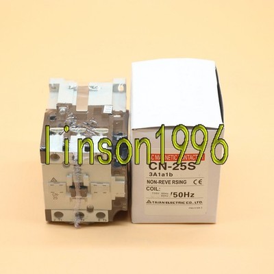 TECO CN-25S AC110V AC Contactor New In Box FREE SHIP #md