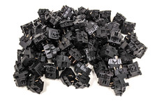 Cherry MX Black Switches   78pcs   Linear   Plate Mount   Genuine   New