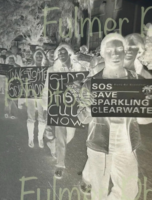 35mm Press Photo Scientology PROTEST 175+ Photo Negative Lot Rare Vintage B&W