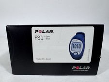 Polar FS1 Heart Rate Monitor Digital Watch Dark Blue Brand New 