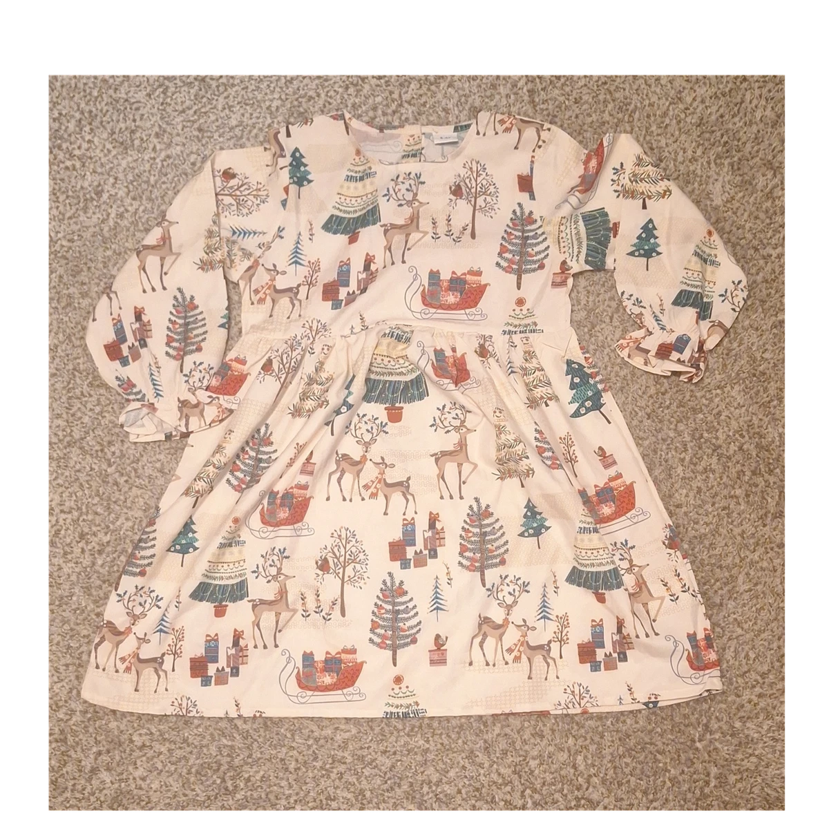 long sleeve romper dress Well Versed Long Sleeve Flounce Romper White main image 1