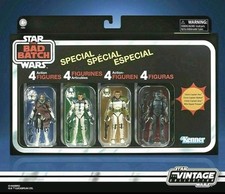 Hasbro Star Wars  The Bad Batch  Vintage Collection Action Figure  Pack of 4