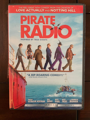 Pirate Radio DVD 2009 Comedy Philip Seymour Hoffman Bill Nighy