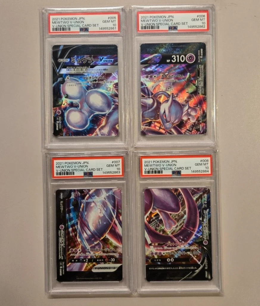 Mewtwo V-Union Pokémon TCG Cards for sale | eBay