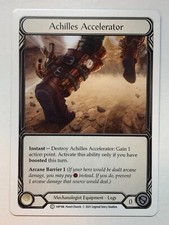 Flesh And Blood History Pack Vol.1 Achilles Accelerator 1HP186 NM/M