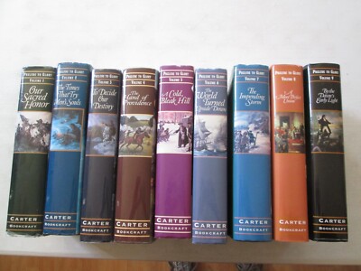PRELUDE TO GLORY RON CARTER COMPLETE SERIES SET OF 9 HARDCOVERS Volumes 1-9 Lot