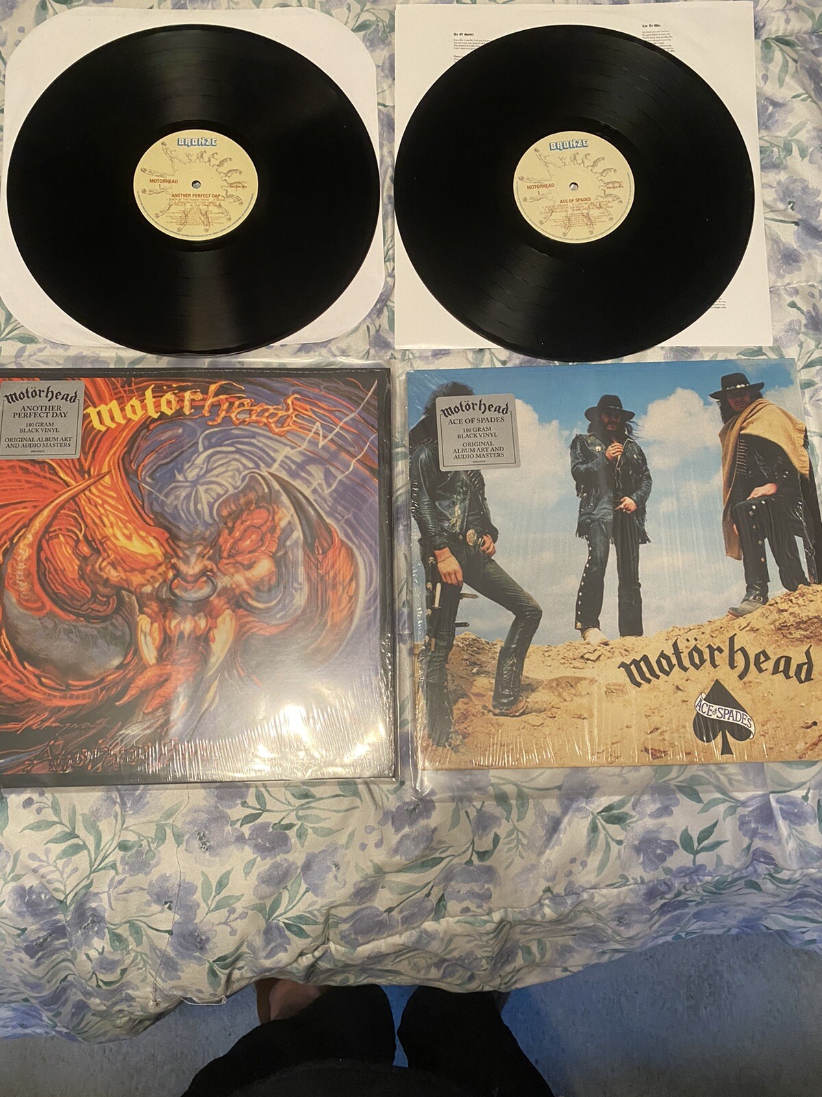 MOTÖRHEAD Record LP Lot Another Perfect Day Ace Of Spades 80’s Metal 180 Gram