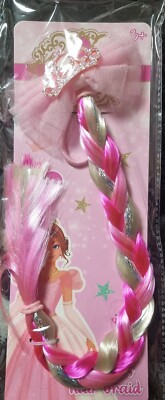 Haarspange oder Gummi mit Zopf Neu