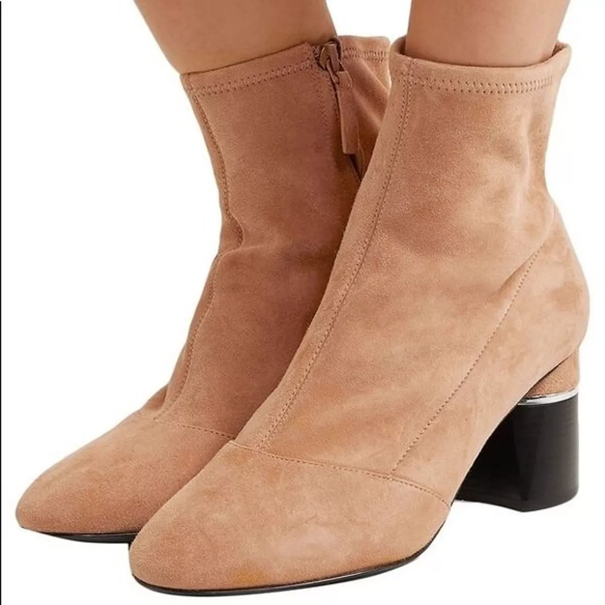 3.1 phillip lim clearance drum suede ankle boots