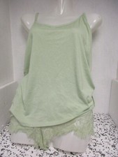 Adore Me Women's Reign Camisole Short Set Green Size 0X New  