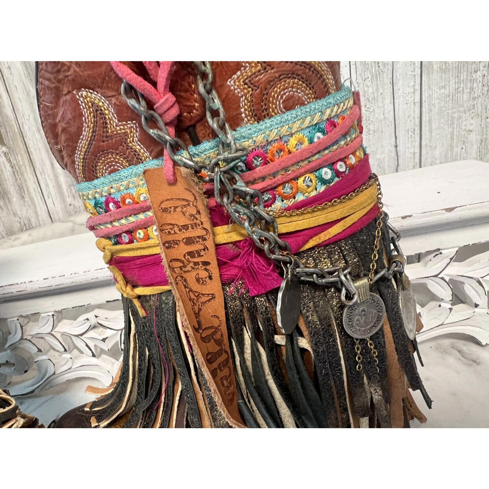Gypsy Wild Child Old West Boots image 5