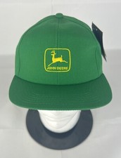 Vintage John Deere K Products Snapback Hat MADE IN USA Tractor Farming