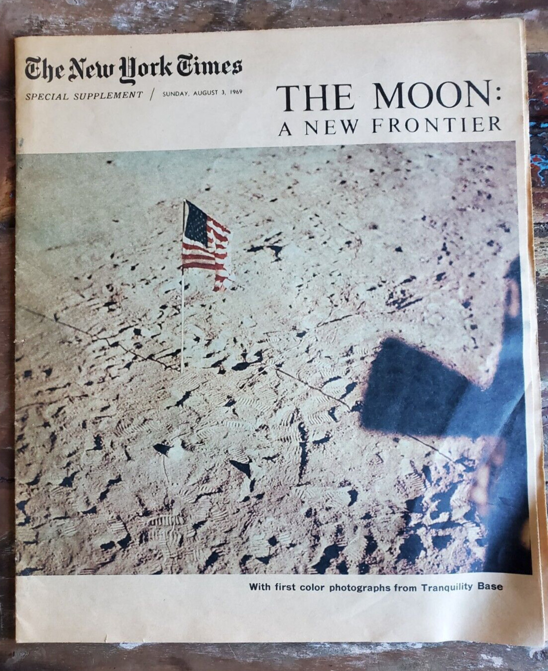 The New York Times: The Moon: A New Frontier, Sunday, August 3, 1969 Supplement