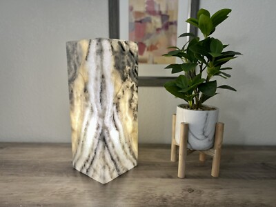Onyx Lamp / Stone Table Lamp / Nightstand Lamp / Desk Lamp / Beautiful Lamp