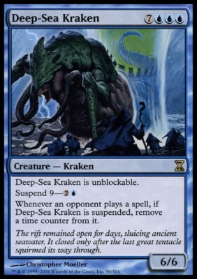 Deep-Sea Kraken ~ Zeitspirale [ Excellent ] [ Magic MTG ]