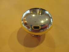 GOLD PULL KNOBS with SCREWS for CABINETS and DRAWERS - ROUND SHAPED HANDLE