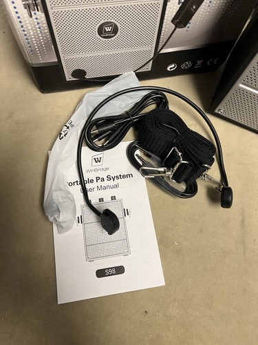 WinBridge S98 Wireless Voice Amplifier Portable Bluetooth PA System - Must See! - Picture 4 of 6