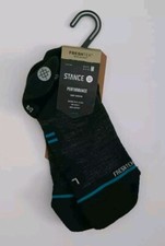 Brand New X1 Stance Performance Black Tab Height Merino Wool Sock Sz6-8.5 Medium