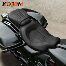 Low-Profile Driver + Passenger Seat Fit For Harley Touring Road Glide 2009-2024