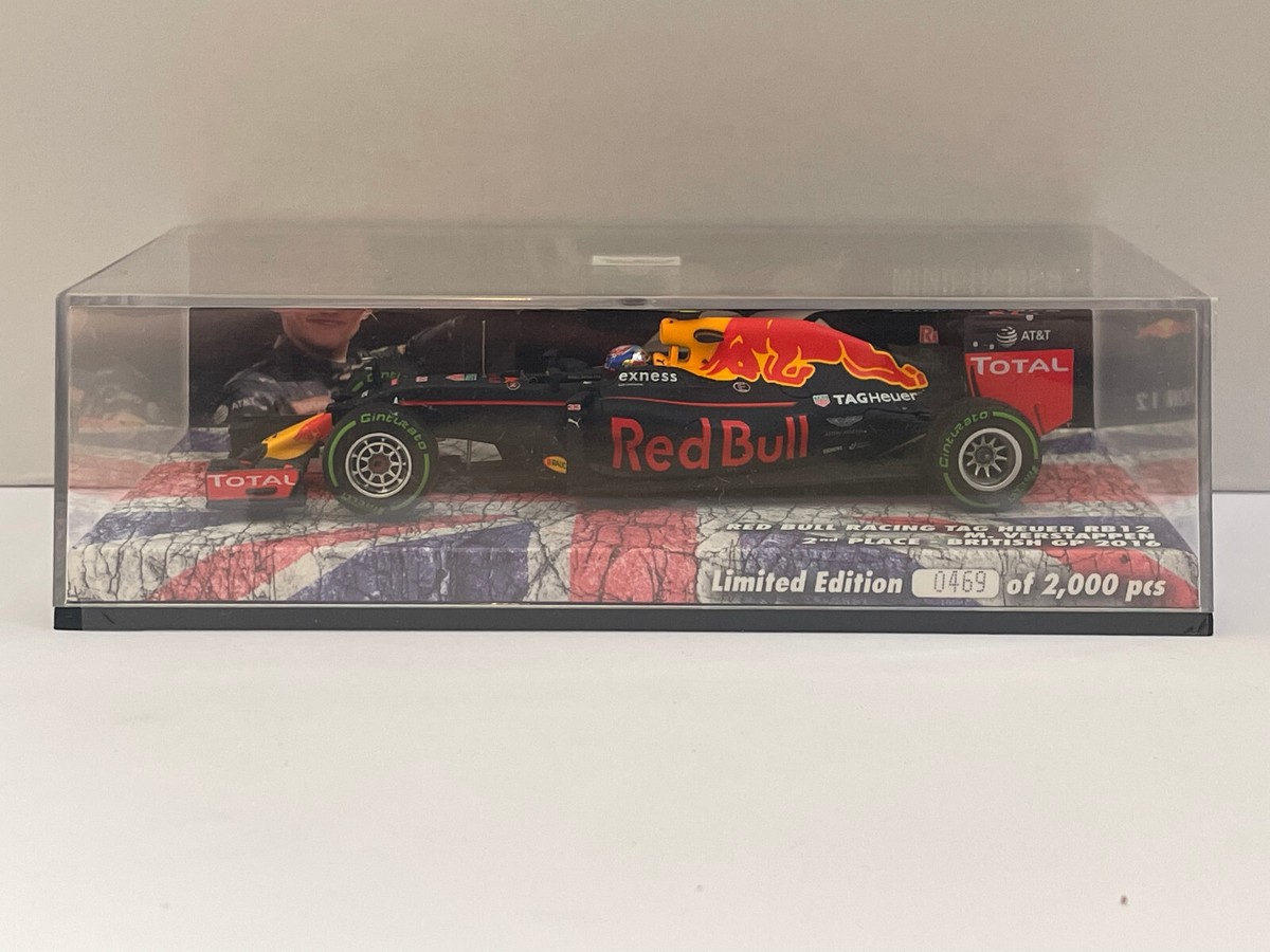 Minichamps 1:43 Red Bull Racing RB12 2nd Place British GP