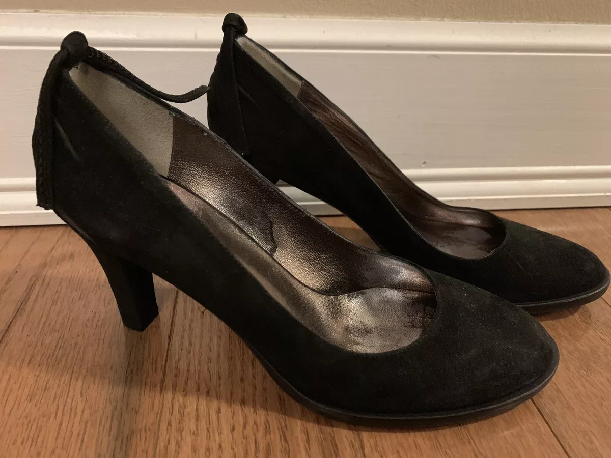 Dkny suede deals shoes