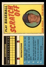 1970 Topps Scratch-Offs Baseball #5 Glenn Beckert EX/MT *d3