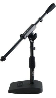 Gator Frameworks Short Weighted Base Microphone - Black (GFW-MIC-0821)