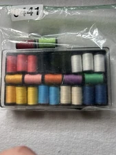 Mini Spools of Thread Mixed Colors Lot of 25 New NOS Vintage