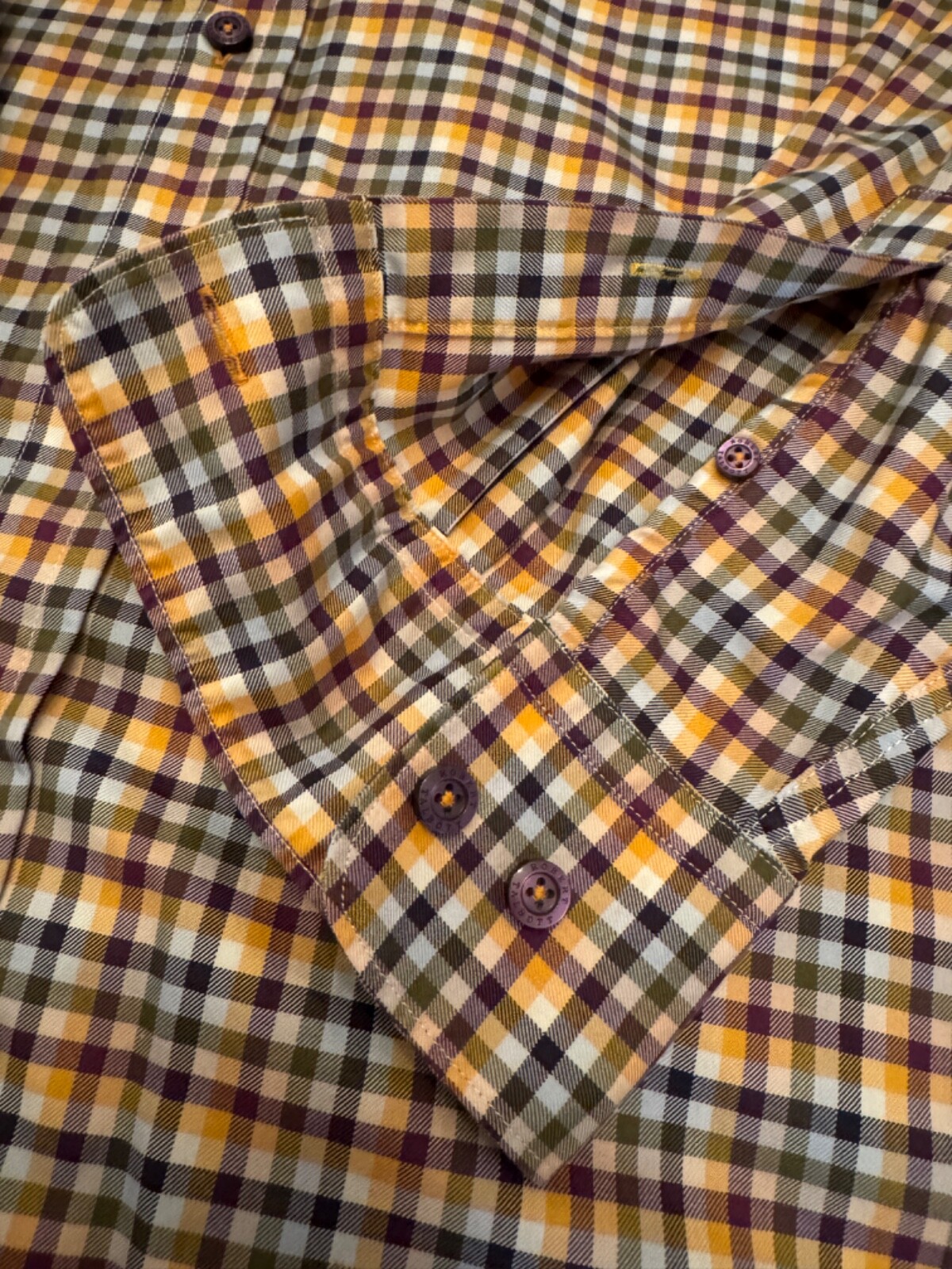 Robert Talbott Casual Button Down - Size L Large … - image 2