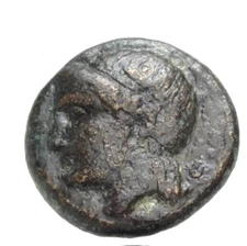 Ancient Greek Coin AE Asia Minor 450 BC-100 AD. Bird Wildlife