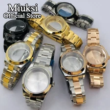 Miuksi 36mm/40mm watch case fit NH35 NH36 ETA2824 2836 Miyota8215 DG2813 3804 