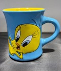 Looney Tunes 3D Tweety Bird Two Tone Maroon Lite Blue Coffee Mug Warner